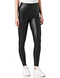 ONLY Coated Leggings Ghette, Black, XS Donna