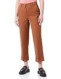 Sisley Trousers 4K2Z55CW6 Boxer Bambino, Brown 11Q, 46 da Donna