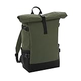 BagBase BG858 Block Roll-Top Backpack