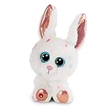 NICI Bunny L Originale – Glubschis Spotties Il Coniglietto 15 cm – Coniglio Imbottito con Grandi Occhi Luccicanti – Soffici Animali di Pezza per Gli Amanti dei Peluche, Colore Bianco, 15, 47681