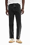 Desigual Pant Pantalone_VICENT, Black, 34 Uomini