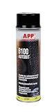 APP B100 Bitume Spray di Protezione Sottoscocca Auto | Antipietrisco, Antiruggine e Antirombo Sottoscocca Protezione | Antirombo Sottoscocca Spray | Nero