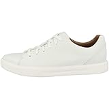 Clarks Un Costa Lace, Scarpe da Ginnastica Basse Uomo, White Leather, 44 EU