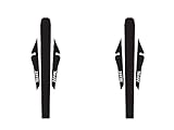ZEFAL Pack Shield Lite M - Due parafanghi di sella posteriori per bici da corsa, Bianco/Nero