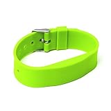 3 bracciali RFID SILA09a MIFARE® Classic 1K verde fluo