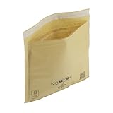 IMBALLAGGI 2000 - Buste Postali Imbottite Mail Lite Gold - 50 Pezzi 22x26 cm -Buste Imbottite per Spedizione - Buste con Pluriball Ideali per Spedire e Proteggere Oggetti