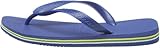 Havaianas Brasil, Infradito Unisex - Adulto, Marine Blue, 43/44 EU