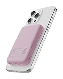 LL TRADER 006 Magnetico Power Bank 10000mAh, Caricatore Portatile Magnetico Wireless 22,5W, Compatible with iPhone 15/14/13/12 Series(Rosa)