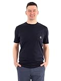 RefrigiWear T-Shirt Uomo Pierce T22600JE9101 Blu Girocollo Logo Taschino PE24 XL