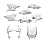 REPLAY - KIT CARENE SCOOTER REPLAY DESIGN PER MBK NITRO-YAMAHA AEROX BIANCO (KIT 8 PEZZI)