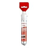 Fischer Stucco Veloce con Spatola Integrata per Coprire Fori e Crepe nel Muro, Pronto all Uso, Bianco, 70 ml, 552152