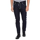 DSQUARED2 Pantalone Lungo S71LB1343-S30664 Uomo, Denim, 46