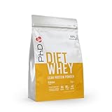 PhD Nutrition Diet Whey Proteine Whey in Polvere a Basso Contenuto Calorico, Ideale per Preworkout, Alta Proteina Lean Matrix, Banana (40 Porzioni, 1kg)