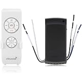 Wowlela Telecomando, Kit lampada ventilatore da soffitto Telecomando Kit Timing Telecomando Wireless per Home Office 220V Universale