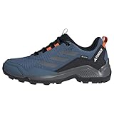 adidas Terrex Eastrail Gore-Tex Hiking Shoes, Low (Non Football) Uomo, Wonder Steel/Grey Three/Semi Impact Orange, 47 1/3 EU