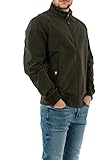 Barbour International giubbotto impermeabile verde Rectifier Harrington