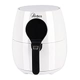 ARDES | ARAMFRY34 Friggitrice Ad Aria Calda Capacità 5 Litri Air Fryer Con Display Digitale Touch e Timer 60 Minuti Tecnologia Rapid Air Modello Friggisaba Maxi