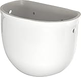 Cassetta di Scarico WC Sanitari in Ceramica Porcellana Alta in Ceramica Entrata Acqua DX e SX Universale Ideale per Sanitari Bagno