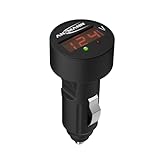 ANSMANN Tester PowerCheck per la Batteria dell Auto - per Batterie 12V e 24V - Auto - Tester per Tensione