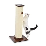 Amazon Basics - Palo tiragraffi per gatti, alto e grande, di qualità, 40,6 x 89 x 40,6 cm, legno