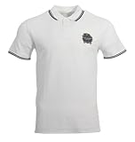 Abercrombie & Fitch Polo da uomo, bianco, M