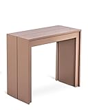 Stones Pinocchio Consolle-Tavolo da Pranzo allungabile, MDF, 90 x 42,5/302,5 x H 76 cm