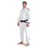 GREEN HILL JUDOGI Bianco Professional IJF Approved Judo GI Kimono Unisex (Bianco, 160 Large)