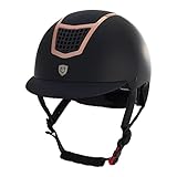 Equestro cap Modello Eclipse Plain Matt M, Oro Rosa