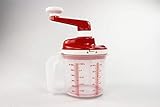 Tupperware Chef Easy MIXX 1,25 L Rosso Bianco 35578