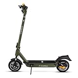 smartGyro K2 Titan, Monopattino Elettrico 48V, Batteria 13Ah, Autonomia 50Km, Ruote Pneumatiche Tubeless da 10, Sospensioni, Tripla Frenata, Indicatori di Direzione, App