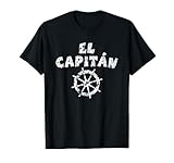 El Capitan Ruota (Bianco Antico) Capitano Barca & Vela Maglietta