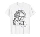 Ritratto d epoca di Ludwig van Beethoven Maglietta