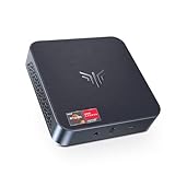 NiPoGi Mini PC, AM02 AMD Ryzen 7 5800U, 16GB DDR4 512GB SSD Mini Desktop Computer, Scheda Grafica Radeon RX Vega 8, Supporto 4K@60Hz DP + HDMI/WiFi 6/BT5.2 Micro Gaming PC