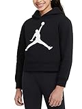 Jordan Felpa da Ragazza con Cappuccio Jumpman Core Nera - 45A442-023 (XL)