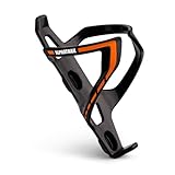 Alphatrail Porta borracce per bicicletta Max I Garanzia a vita antirottura I 36g Lightweight Design I Incl. viti I Compatibile con Cube, SKS, Elite, Topeak e altre bottiglie da bere I Arancione