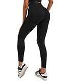 Merlvida Leggins Sportivi Donna Vita Alta Leggings Push Up