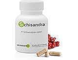 SCHISANDRA * 200 mg / 30 capsule * Estratto secco di frutto di schisandra concentrato 30:1 e titolato al 10% in schisandrine * Cervello, Energia, Equilibrio emozionale, Vitalità, Sonno