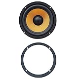 1 HI-FI BASS-MIDRANGE MONACOR SPH-174KE altoparlante da 16,5 cm 6,5" di diametro 50 watt rms 100 watt max impedenza 8 ohm per casa + adattatore omaggio, 1 pezzo