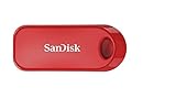 SanDisk Cruzer Snap 32 GB USB Flash Drive - Red