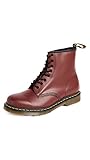 Dr. Martens 1460 Smooth, Stivali Unisex - Adulto, Rosso (Cherry Red), 37 EU