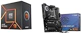 AMD Ryzen 9-7900X Processore + MSI MPG X670E Carbon WiFi Motherboard ATX