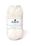 DMC - 100% Baby Cotton - Filato da maglia, studiato per la realizzazione di corredini da neonato | Morbido e piacevole da lavorare | Gomitolo da 50 g - 106 m | disponibile in 27 colori