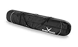 Black Crevice I Borsa da snowboard I Borsa da snowboard con tasca aggiuntiva esterna I Borsa robusta da snowboard con tracolla imbottita e manico I Zaino da snowboard I 167x30x17cm