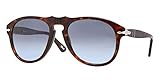 Persol 649 - Occhiali da sole, unisex Marrone marrone