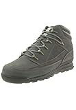 Timberland Euro Rock Water Resistant Basic, Stivali, Uomo, Dark Grey Nubuck, 42 EU