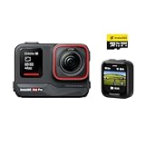 Insta360 Ace Pro Kit GPS - Action cam impermeabile Co-disegnata con Leica, sensore da 1/1.3" e riduzione del rumore per una qualità d immagine imbattibile, 4K120fps, schermo orientabile da 2,4"