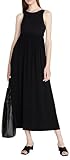 Sisley Dress 4b5flv03m, Black 100, 46 Donna