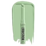 NYX Professional Makeup Correttore Verde, Corregge le Discromie per Pelli da Chiare a Medie, Tenuta fino a 12h, Arricchito con Acido Ialuronico, Pro Fix Stick, Tonalità: Green, 1,6 g