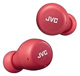 JVC, Cuffie Bluetooth True Wireless HA-Z55T, Bluetooth 5.1, Resistenti agli Schizzi, Certificate IPX4, Design Ergonomico, Cuffie Wireless con Batteria Fino a 15 ore, Red