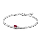 Pandora Bracciale 590041C02-18 Cuore scintillante